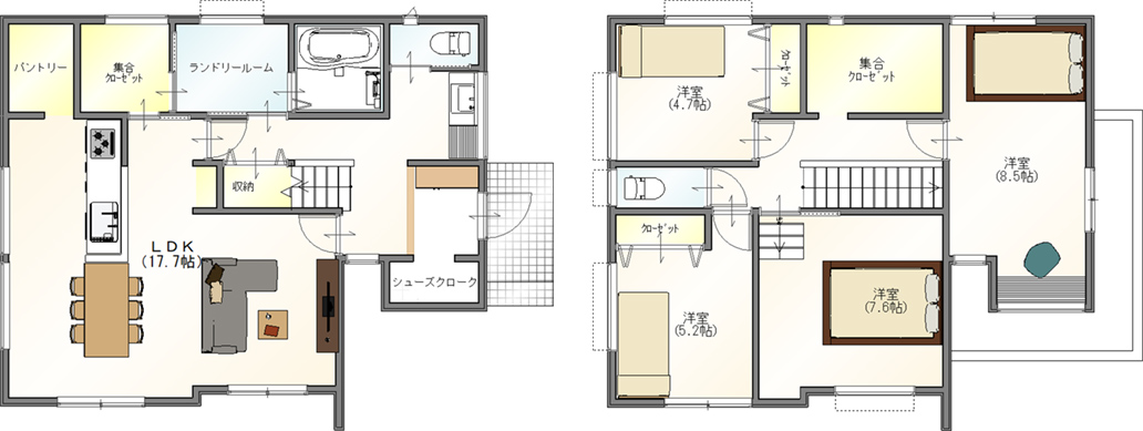 10号棟間取図